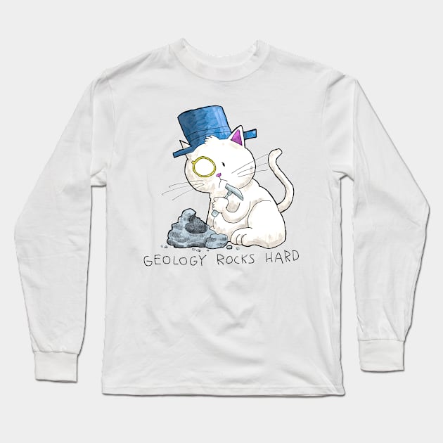 Dapper Cat - Geology Long Sleeve T-Shirt by johnnybuzt